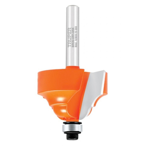 [FRE-TRU-11481] FRESA DOBLE ROMANA 1.3/8" CON BALERO PARA ROUTER MOD. BROU-DR1.3/8X REF. 11481 MARCA TRUPER