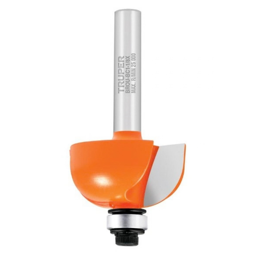 [FRE-TRU-11485] FRESA DOCEL CUARTO ROMANA 1.1/8" CON BALERO PARA ROUTER MOD. BROU-BC 1.1/8X EF. 11485 MARCA TRUPER