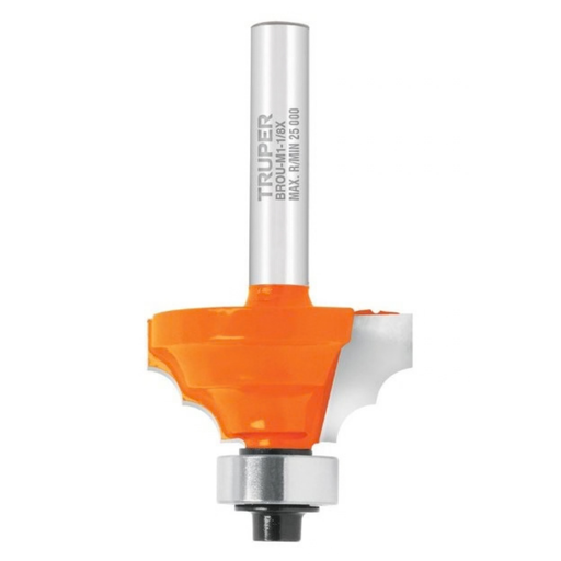 [FRE-TRU-11486] FRESA MOLDURA CLASICA 1.1/8" CON BALERO PARA ROUTER MOD. BROU-M1.1/8X REF. 11486 MARCA TRUPER