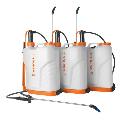 [FUM-TRU-14695] FUMIGADORA / ASPERJADORA DE ESPALDA MANUAL 12 LITROS ( 3 GL ) REF. 14695 MARCA TRUPER