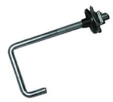 [GAN-PRE-2X2COV] GANCHO PARA TECHO 2" X 2" (120 MM X 53 MM ) REF. 2X2COV ( BOLSA 100 UND ) MARCA PRETOR