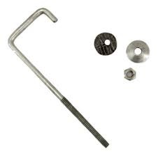 [GAN-PRE-PN-80COV] GANCHO PARA TECHO PN-08-COV ( 155 MM X 45 MM ) REF. PN-08-COV ( UNIDAD ) MARCA PRETOR