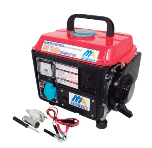 [GEN-MET-GEN001] GENERADOR 950 W GASOLINA REF. GEN0001 MARCA METALES ALEADOS