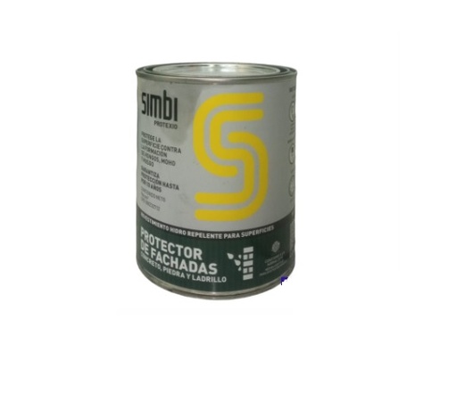 [GEP-SIL-000747] PROTECTOR DE FACHADAS HIDROREPELENTE A BASE DE SILICONA 1/4 GLN REF.1021000024 /000747 MARCA SILIPEX