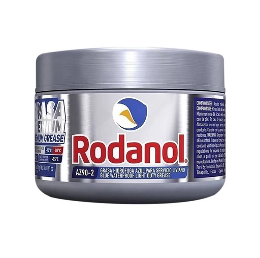 [GRA-ROD-250GR] GRASA MULTIUSO AZUL 250 GR REF. AZ90-2 MARCA RODANOL