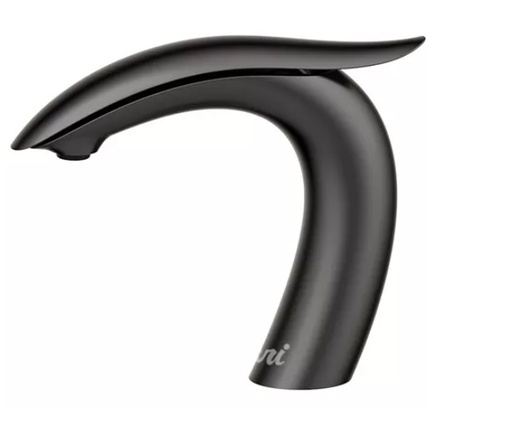 [GRI-BAR-GRI.02.28] GRIFERIA MONOMANDO BAJO 16 CM PARA LAVAMANOS MODELO DRACO GUNMETAL BLACK REF. GRI.02.28 MARCA BARI