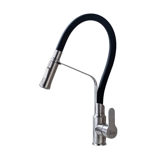 [GRI-BAR-GRI.03.30] GRIFERIA MONOMANDO ALTO PARA FREGADERO MODELO PITIGLIANO REF. GRI.03.30 MARCA BARI