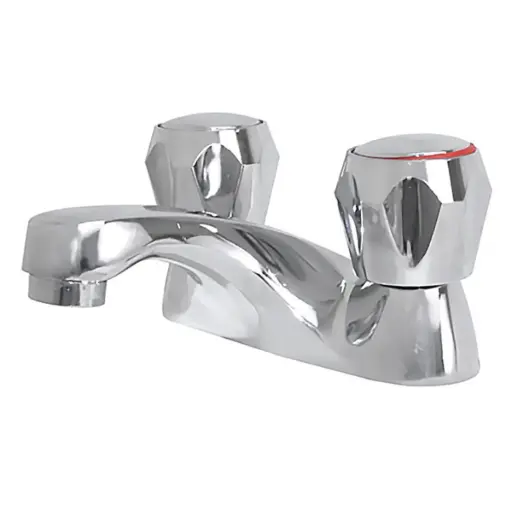 [GRI-BM-62078] GRIFERIA / GRUPO PARA LAVAMANOS CROMADO DE 4" SERIE VIGO REF. BM-62078-5101 MARCA BM