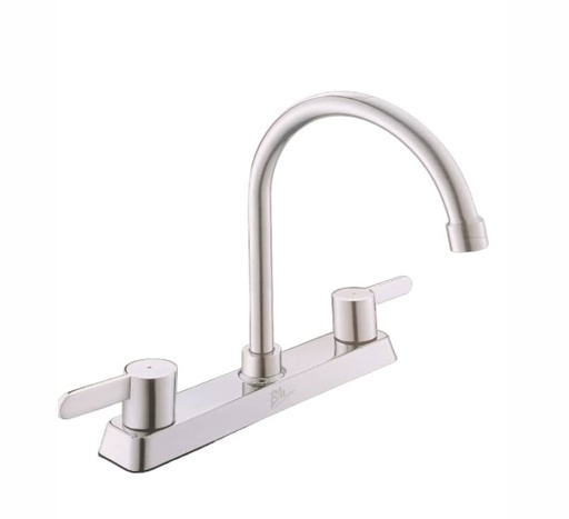 [GRI-BM-BM-CS90304A] GRIFERIA / GRUPO PARA FREGADERO 8" CROMADO LINEA IDEAL REF. BM-CS90304A MARCA BM