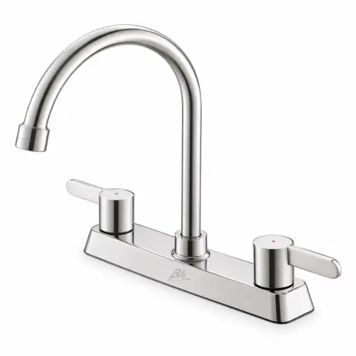 [GRI-BM-BM-CS90304A] GRIFERIA / GRUPO PARA FREGADERO 8" CROMADO LINEA IDEAL REF. BM-CS90304A MARCA BM