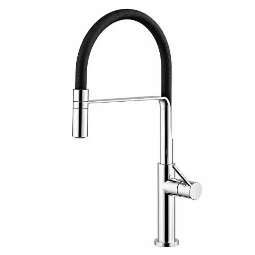 [GRI-BM-WPE569099C] GRIFERIA MONOMANDO PARA FREGADERO CROMADA MANG.SILICIO SERIE NAPOLES REF. BM-WPE569099C MARCA BM