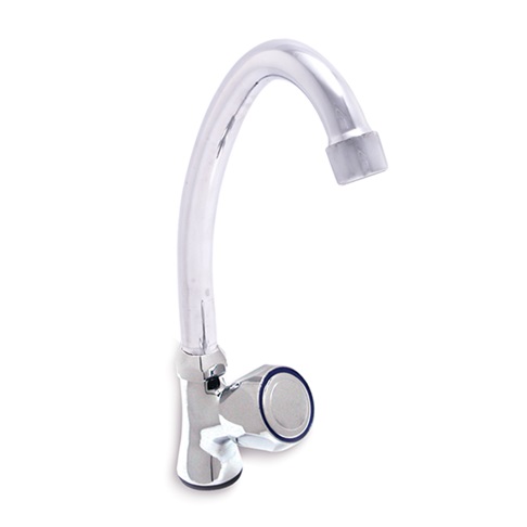 [GRI-FER-GRI-27] GRIFERIA MONOBLOCK PARA FREGADERO CUELLO CISNE CON MANILLA KING II REF. GRI-27 MARCA FERMETAL