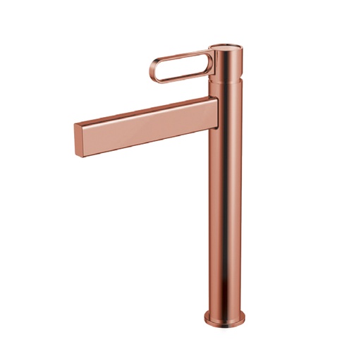 [GRI-FP-30GLV0073RG] GRIFERIA PARA LAVAMANOS MONOMANDO ALTO ROSE GOLD MOD. PRESTIGE 30GLV0073RG MARCA FP