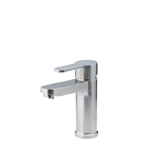 [GRI-FP-30GLV132] GRIFERIA PARA LAVAMANOS MONOMANDO BAJO SATINADO SERIE INOX REF. 30GLV132 MARCA FP