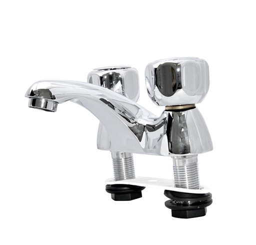 [GRI-GRI-476MARCC] GRIFERIA PARA LAVAMANOS SERIE MAREA DE 4" X 1/2" CROMADA REF.476-MAR-CC MARCA GRINACA