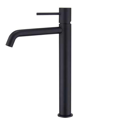 [GRI-IME-BDM039-3NG] GRIFERIA MONOMANDO ALTO PARA LAVAMANO SERIE MONZA COLOR NEGRO MATE REF. BDM039-3NG MARCA IMEX