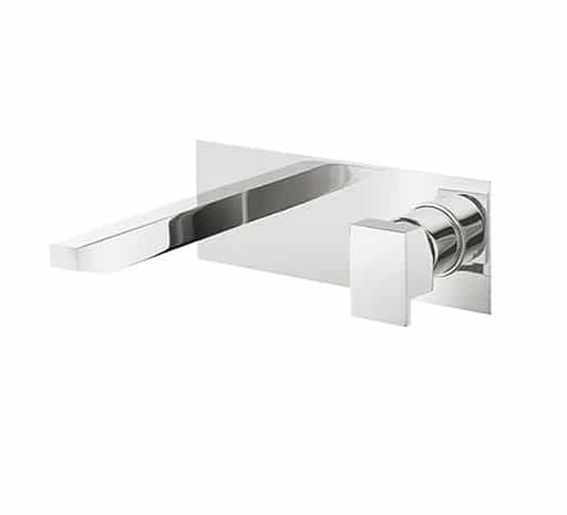 [GRI-KUB-KUBO-003] GRIFERIA / GRUPO PARA LAVAMANOS DE PARED LINEA KORA CROMADO REF. KUBO-003 MARCA KUBO