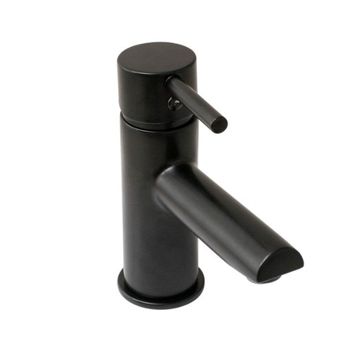 [GRI-KUB-KUBO-111] GRIFERIA MONOMANDO BAJO PARA LAVAMANO LINEA CORAL NEGRO MATE REF. KUBO-111 MARCA KUBO