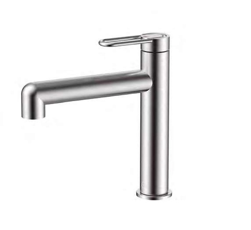 [GRI-QM-14.700.2004.ST] GRIFERIA PARA LAVAMANOS SERIE LOTUS DE 30 CM SATIN REF. QM-14.700.2004.ST QUALITY METAL