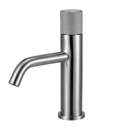 [GRI-QM-14.800.1001-S] GRIFERÍA / GRUPO PARA LAVAMANOS QM+ SERIE SUPREME 20 CM COLOR SATIN MARCA QUALITY METAL