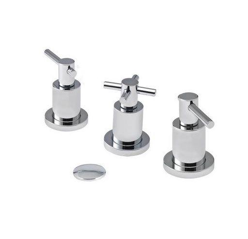 [GRU-FP-31GBT0150] GRUPO PARA BIDET CON DESAGUE AUTOMATICO PUSH BUTTON MANILLA G.O.I CROMADA REF. 31GBT0150 MARCA FP