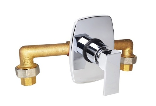 [GRU-FP-32GDU0291.SR] GRUPO PARA DUCHA MONOMANDO MOD.QUADRA SIN REGADERA REF.32GDU0291/SR MARCA FP