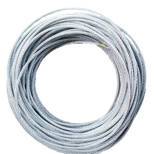 [GUA-TRI-5454E00003] GUAYA DE ACERO GALVANIZADA 6 X19 ALMA DE ACERO 1/2 " POR METRO REF.5454E00003 MARCA TRITON ( MEJIA )