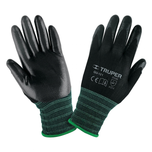 [GUA-TRU-13293] GUANTE DE NITRILO NEGRO TALLA S MOD. GUX-NIT-C REF. 13293 MARCA TRUPER