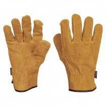 [GUA-TRU-14240] GUANTE DE CARNAZA PUÑOS AJUSTADOS COLOR AMARILLO TALLA L MOD. GU-CACE REF. 14240 MARCA TRUPER