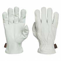 [GUA-TRU-14286] GUANTE DE PIEL DE CABRA COLOR BLANCO UNITALLA MOD. GU-BO / GU-725 REF. 14286 MARCA TRUPER