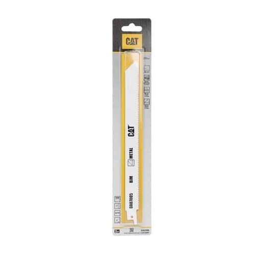 [HOJ-CAT-DA07005] HOJA DE SIERRA SABLE 228 MM P/ CORTAR METAL BLISTER 2 UND REF. DA07005 / 896058 MARCA CAT