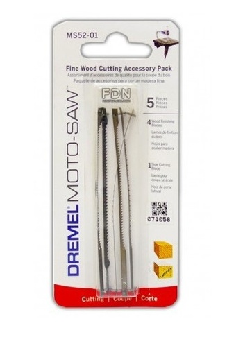 [HOJ-DRE-864911] HOJA DE SIERRA P/ CORTAR MADERA FINA MOD MS52-01 MOTO-SAW / 2615MS52AA REF. 864911 MARCA DREMEL