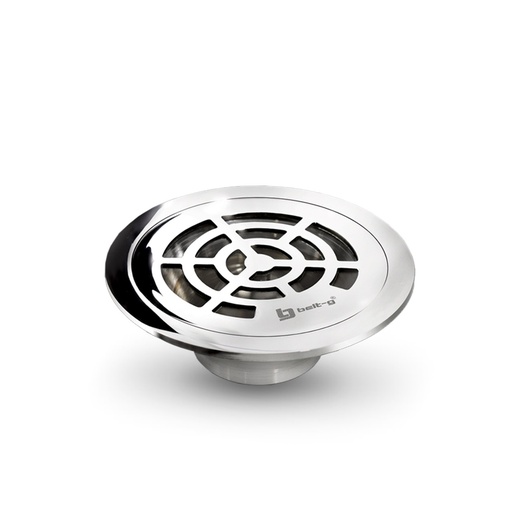 [INO-BEL-GRI-0154] INODORO REDONDO 10 CM CROMADO CON CUELLO REF. GRI-0154 MARCA BELT-G