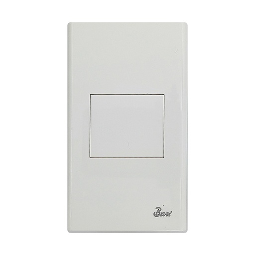 [INT-BAR-INT.01.10] TAPA CIEGA SERIE SEMPLICE COLOR BLANCO REF. INT-01.10 MARCA BARI
