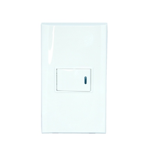 [INT-IGO-B512-B] INTERRUPTOR SENCILLO LARGO COLOR NEGRO REF. B512-B MARCA IGOTO