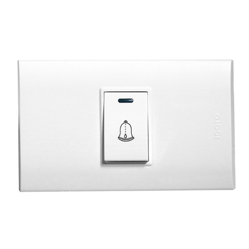 [INT-IGO-B5401-W] INTERRUPTOR SENCILLO TIPO TIMBRE REF. B5401-W MARCA IGOTO