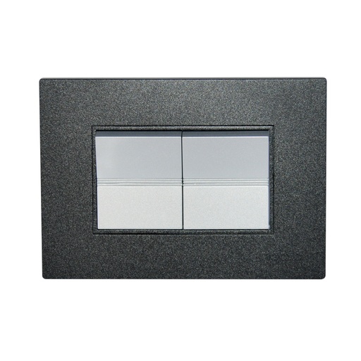 [INT-IGO-Z514-B] INTERRUPTOR DOBLE COLOR NEGRO REF. Z514-B MARCA IGOTO
