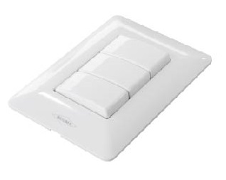 [INT-IND-C3120005] INTERRUPTOR / CONMUTADOR TRIPLE "3WAY " COLOR BLANCO REF. TC015-003 MARCA INDUMA