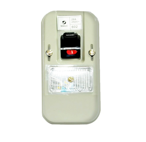 [INT-SEM-INTS-05] INTERRUPTOR DE PALANCA SUPERFICIAL 602 DE 25 AMP / 250 V REF. INTS-05 MARCA SEMILIC