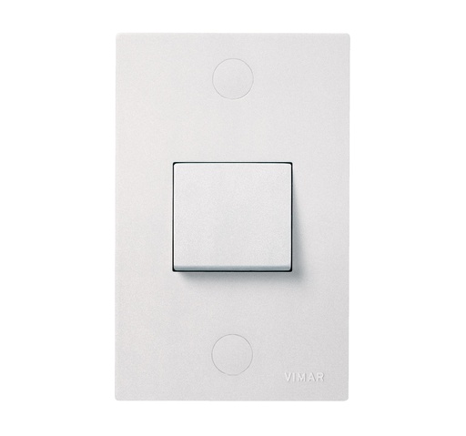 [INT-VIM-06000] INTERRUPTOR SENCILLO 1P 10 AX 120-250V REF. 06000 SERIE BLOCK MARCA VIMAR