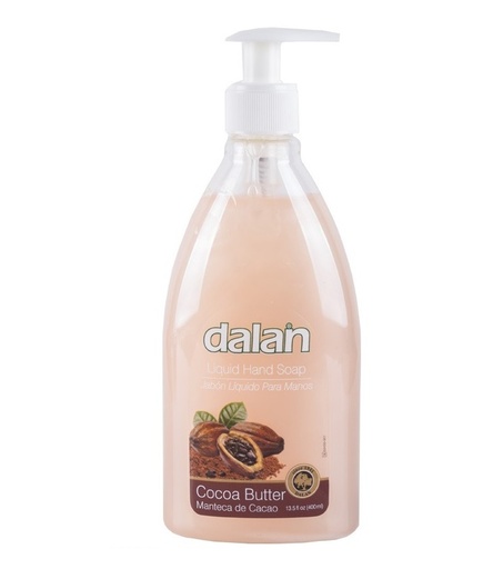 [JAB-DAL-002818] JABON LIQUIDO PARA MANOS FRAGANCIA COCOA BUTTER DE 400 ML COD. EAN-002818 REF. 00742 MARCA DALAN
