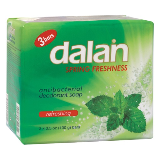 [JAB-DAL-502127] JABON TOCADOR ANTIBACTERIAL FRAGANCIA SPRING FRESHNESS (THREE PACK) DE 115 GR REF.502127 MARCA DALAN