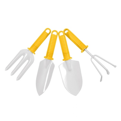 [JAR-PRE-21708] HERRAMIENTAS DE JARDIN PLASTICAS 4PZS MOD. JJ-4P REF. 21708 MARCA PRETUL