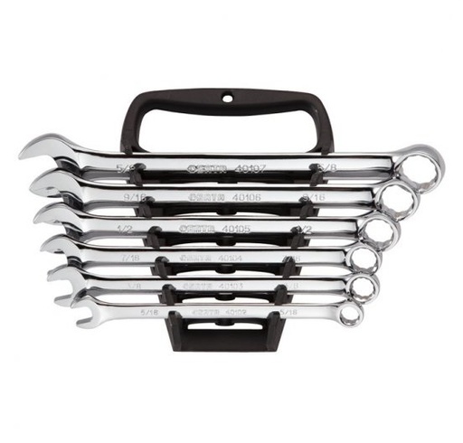 [JGO-SAT-09017] JUEGO DE LLAVE COMBINADA 6 PZAS 5/16 - 5/8" ( SAE) REF. 09017 COD. 322095 MARCA SATA