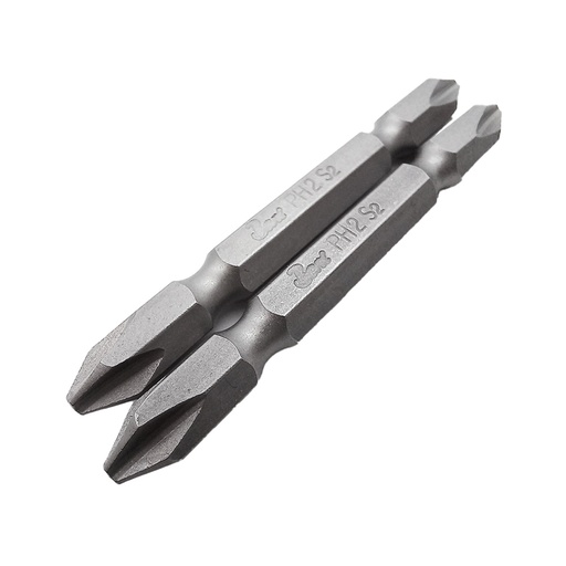 [JUE-BAR-HER.01.02] JUEGO DE PUNTA DE ESTRIA NRO. 2" X 65 MM (BLISTER 10 PZAS) REF. HER.01.02 MARCA BARI