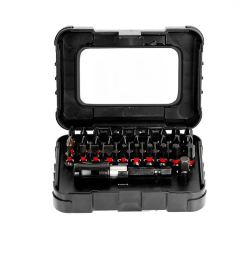 [JUE-CAT-DA01901] JUEGO DE PUNTAS DESTORNILLADOR MIXTAS 32 PIEZAS MOD. PHILIPS TORX PLANO REF. DA01901 MARCA CAT
