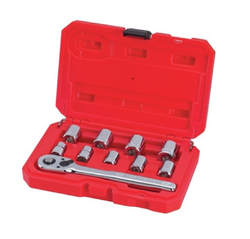 [JUE-CRA-34553] JUEGO DE DADOS / AUTOCLET 10 PZAS 3/8" REF. 34553 MARCA CRAFTSMAN