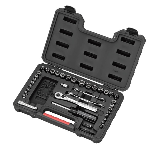 [JUE-CRA-38058] JUEGO DE DADOS/AUTOCLET 58 PZAS 1/4" - 3/8" + DEST. REF. 38058 MARCA CRAFTSMAN