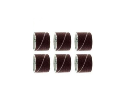 [JUE-DRE-863159] JUEGO DE BANDAS DE LIJA 1/2" 240GR PARA DREMEL 6 PZAS MOD. 445 / 26150445AA REF. 863159 MARCA DREMEL