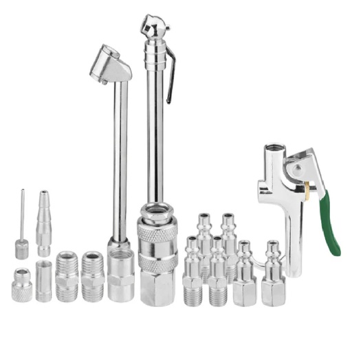 [JUE-JAD-JDQP9421] JUEGO DE PISTOLAS DE AIRE 17 PIEZAS REF. JDQP9421 / 216977 MARCA JADEVER